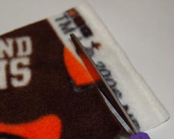 trimming edges