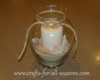 Craft Ideas Nautical Theme on Seashell Centerpiece Ideas