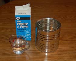 things needed to mix up Plaster of Paris2