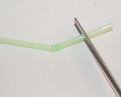 cutting straw