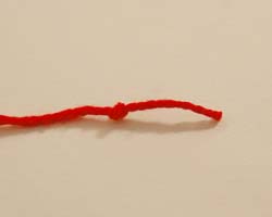 knot in yarn
