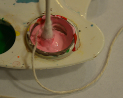 saturate the string in paint2