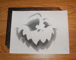 Pumpkin carving papers