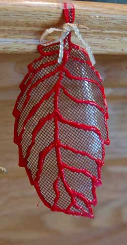 Craft Ideas Leaves on Shimmering Autumn Leaf Craft