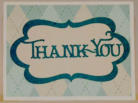 thank you card ideas. Simple Thank You Card - You