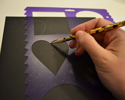 tracing heart