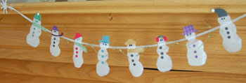 easy snowman craft