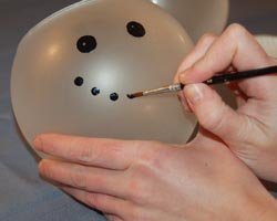 painting face