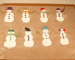 glue snowmen