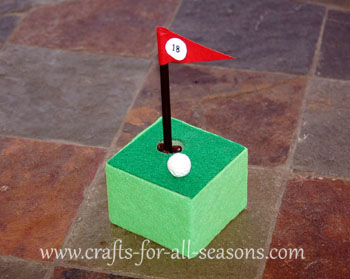 Photo of golf pen craft