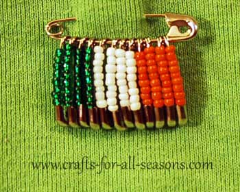 irish flag pin