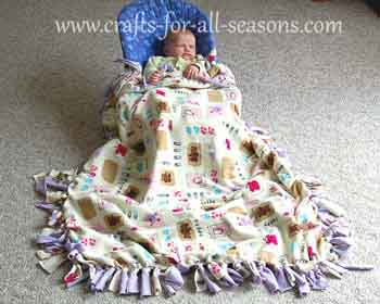 Quick Fleece Blankets - Video Demos - Nancy&apos;s Notions