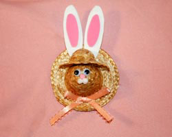 Easter bunny pin
