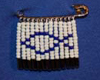 Jesus fish beaded safety pin