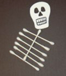q-tip skeleton q-tip skeleton