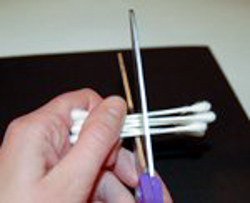 q-tip skeleton q-tip skeleton