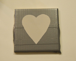 alcohol ink heart craft