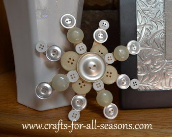 button snowflake