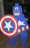 Captain America Lego Kid Costume