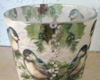 Christmas candle vases