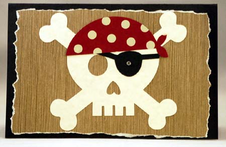 cricut pirate card