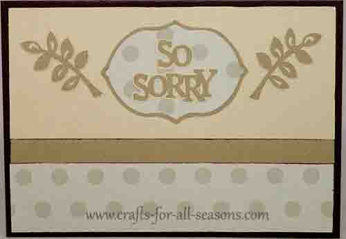 cricut sympathy card