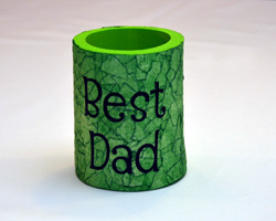 decorated can koozie