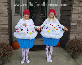 DIY Giant Pom Pom Costume