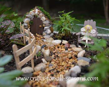 Make A Fairy Garden From The, How To Make Fairy Garden Pathways