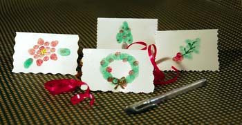 fingerprint gift tags