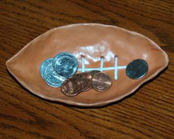 football coin holder