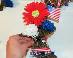 fourth of july wreath