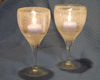 gel wax candle holders