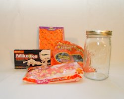 halloween candy jar