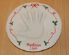 handprint plaque