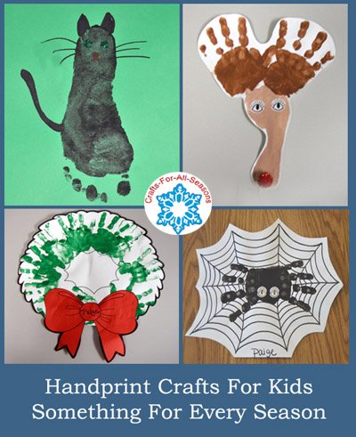 hand print crafts