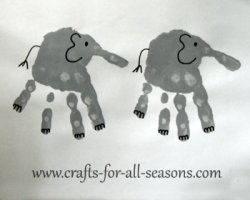 hand print crafts