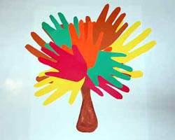 handprint tree