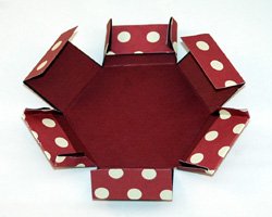 hexagon explosion box