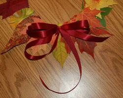 leaf wreath