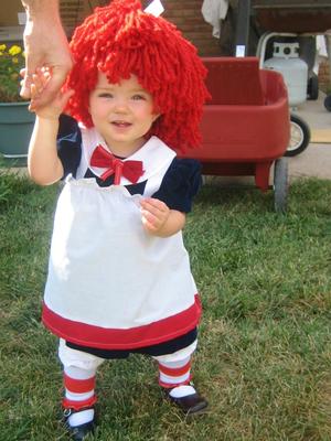 little rag doll costume