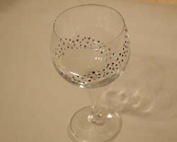 painted wine glasses