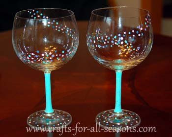 Wine Glass Painting, Painting For Adults