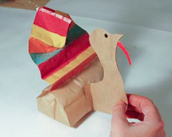 paper bag turkey