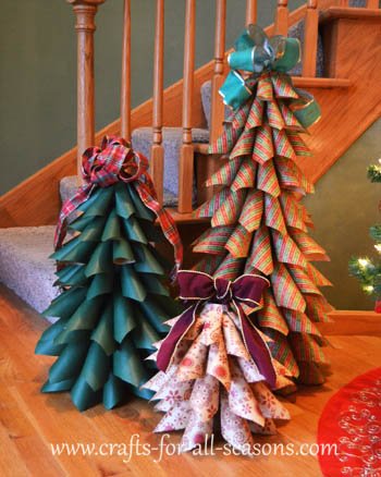 12 Pcs DIY Christmas ornaments material Cardboard Cones for Crafts