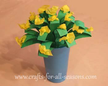 Mother's day paper sales flowers