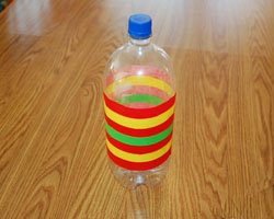 pop bottle wind spinner