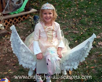 princess on a pegasus