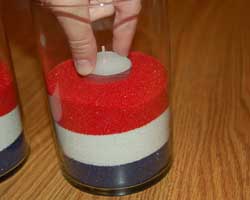 patriotic candles