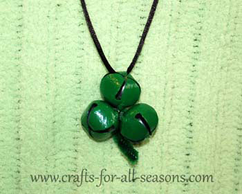 shamrock necklace